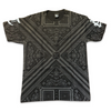 STUSSY Black Bandana Reflective Tee