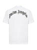 PALM ANGELS Logo Banana Leopard White Tee