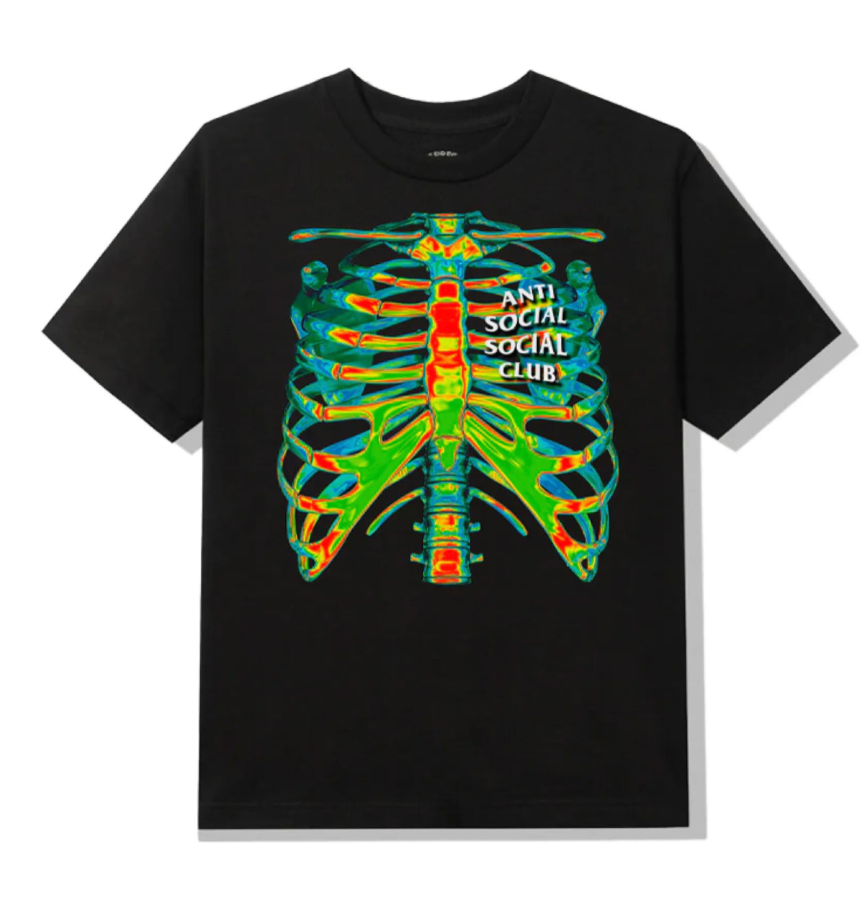 ASSC Thermal Ribcage Black Tee