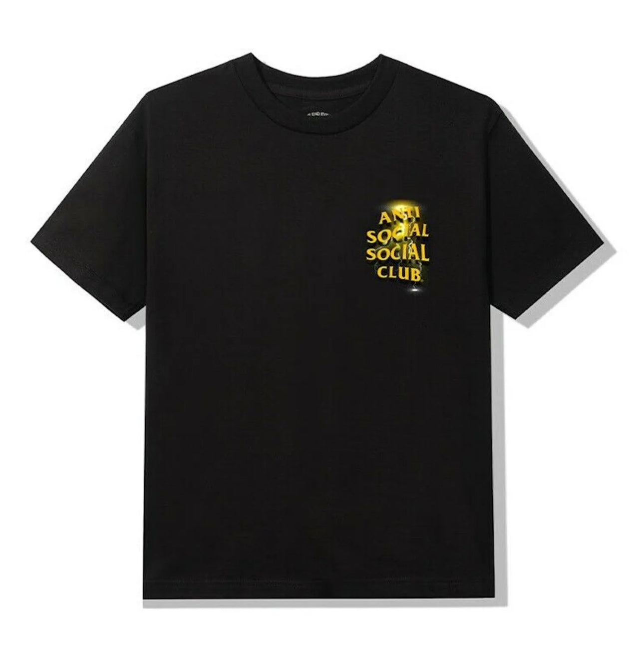 ASSC Yellow Lightning Black Tee