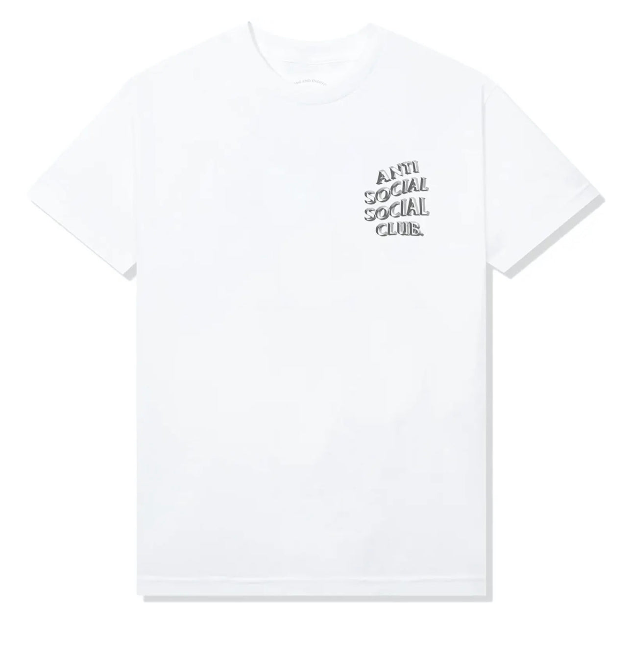 ASSC 3D Logo White Tee