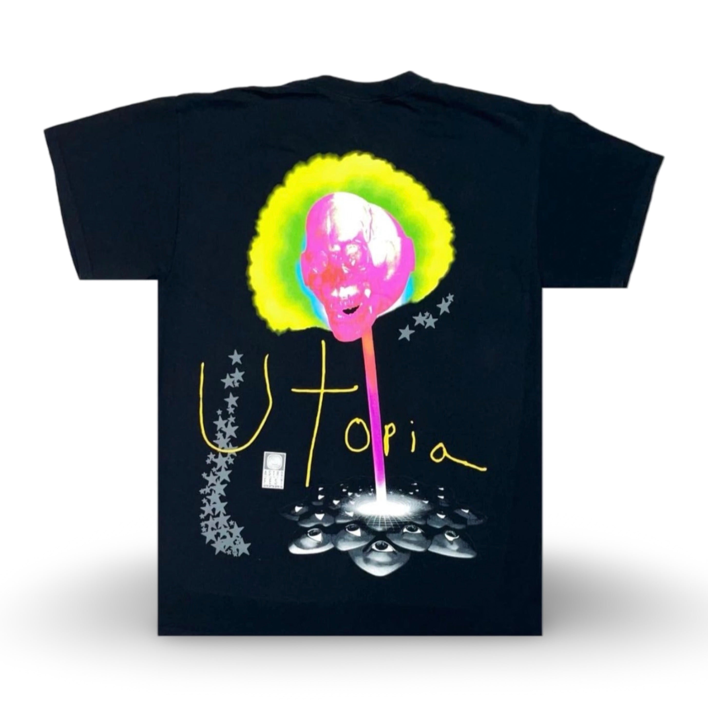 Travis Scott Utopia Lollipop Black Tee