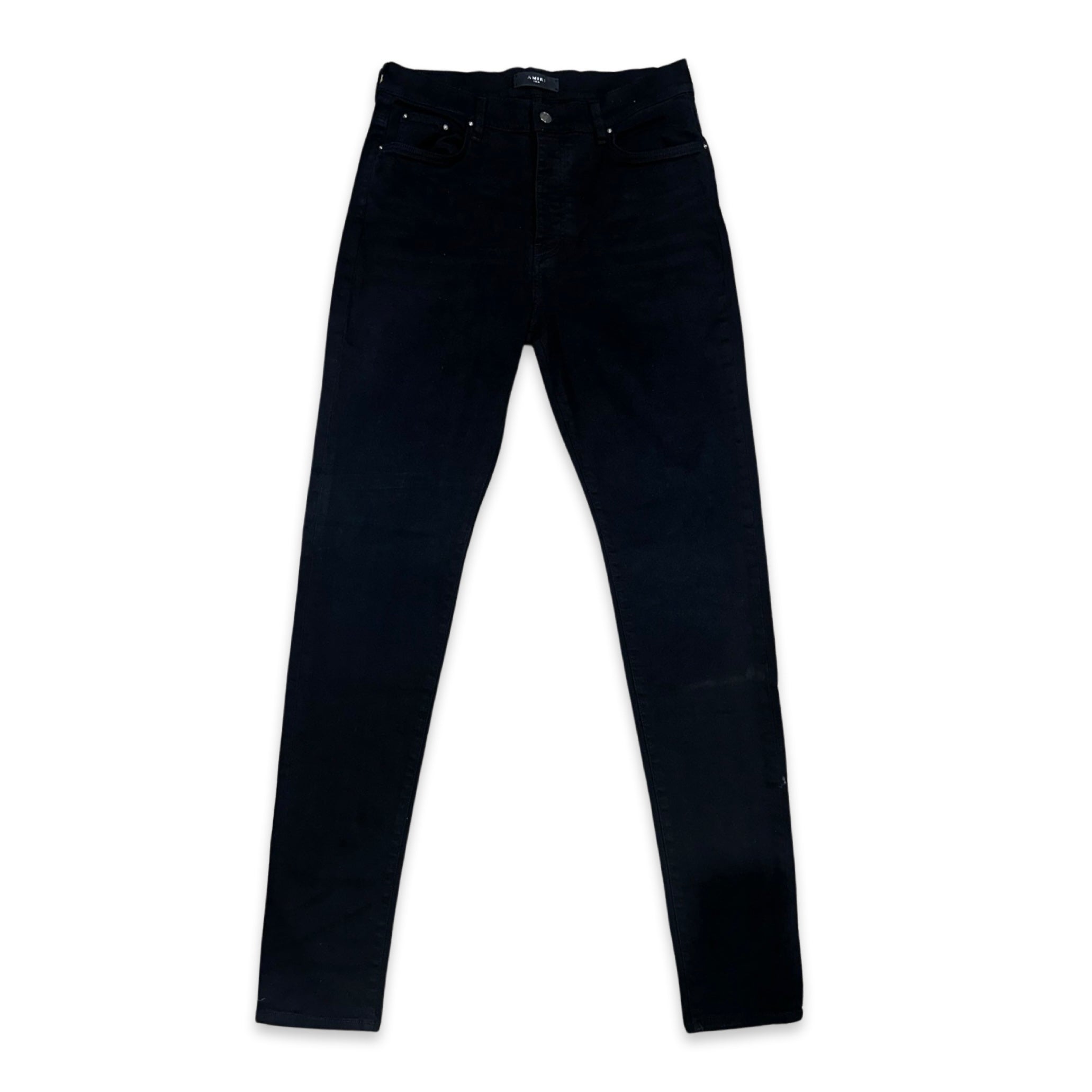 AMIRI Black OD Stack Denim Jeans