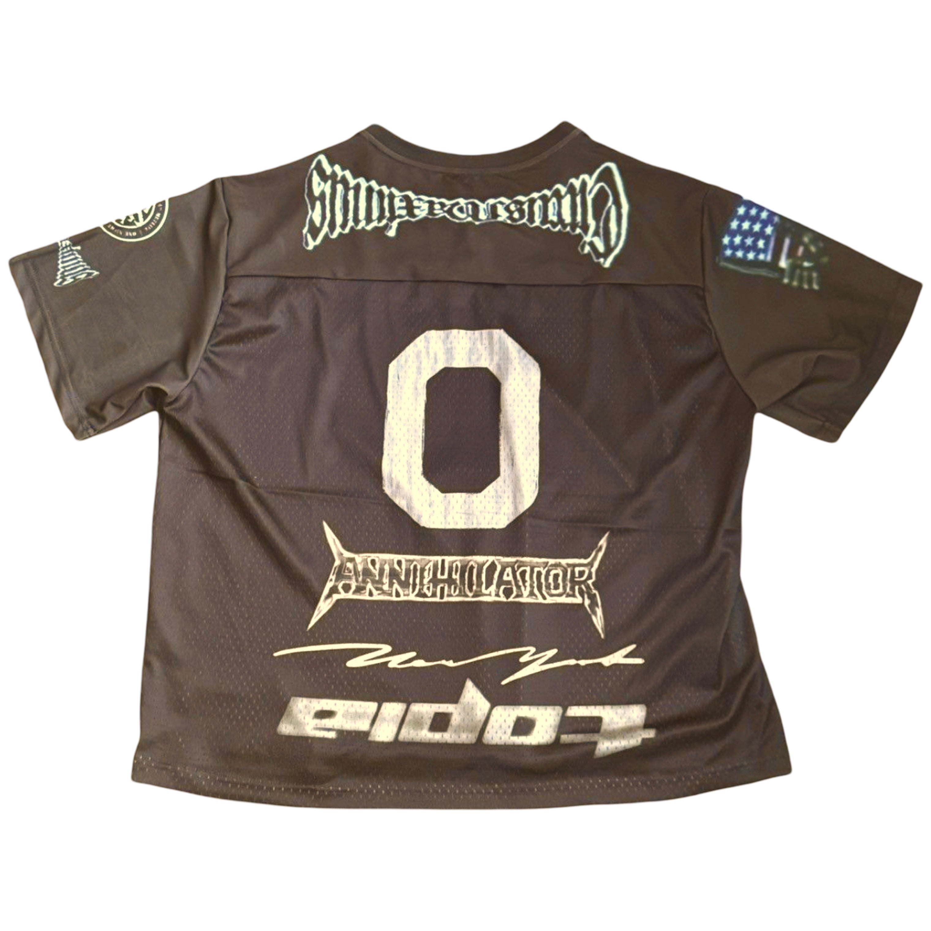 Travis Scott Utopia NYC MetLife Stadium Football Jersey