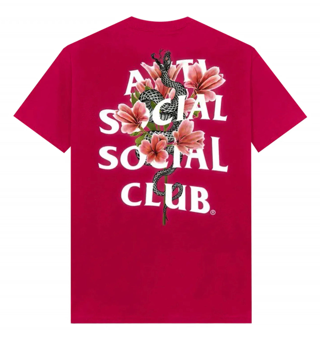 ASSC Snake 3M Reflective Pink Tee