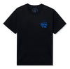 ASSC Blue Flames Black Tee