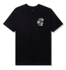 ASSC Multicolor Butterfly Black Tee