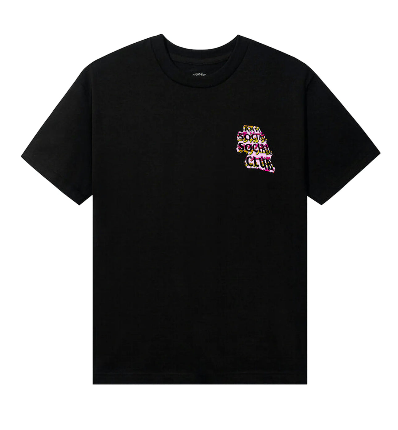 ASSC Twisted Letters Black Tee