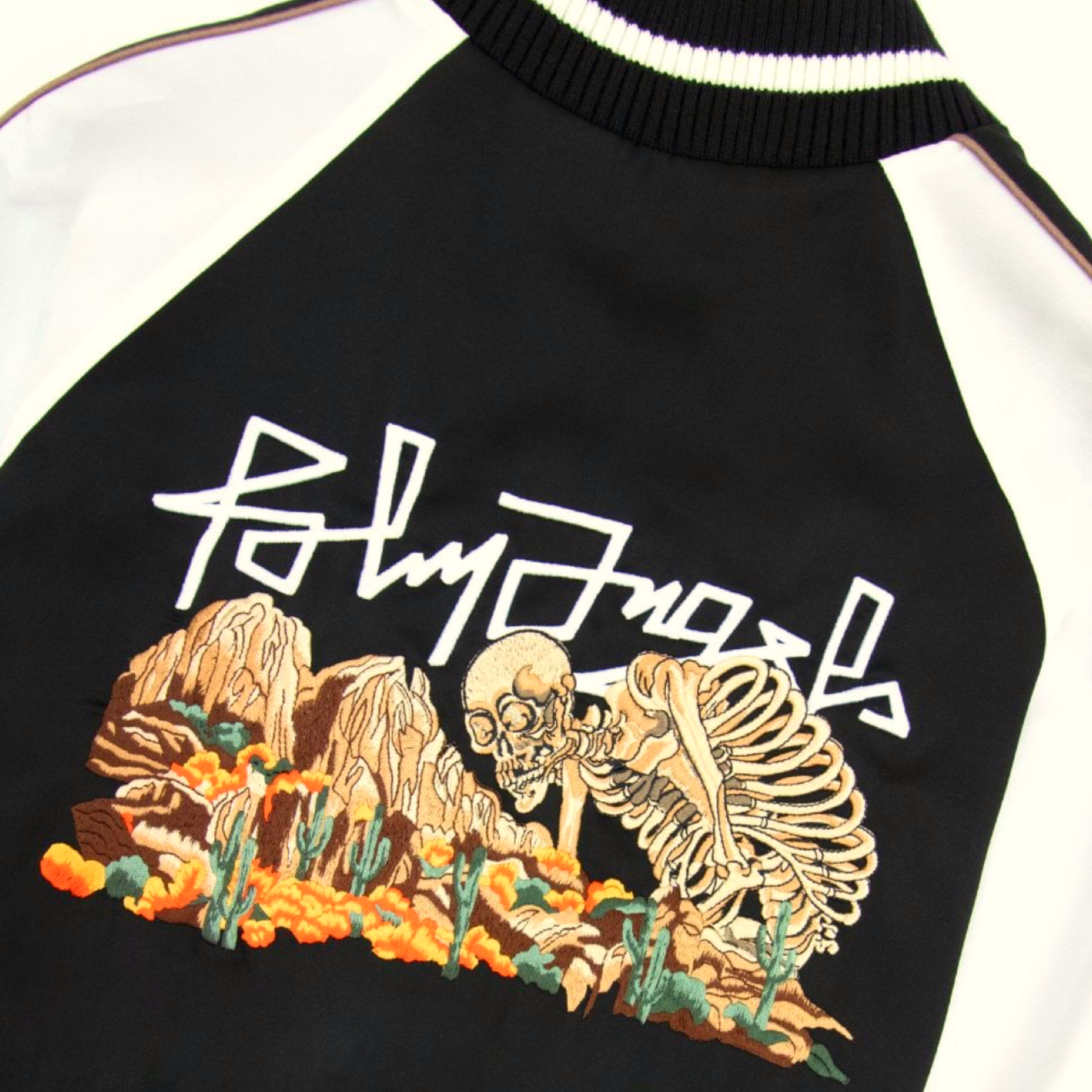 Palm Angels Skull Desert Varsity Jacket