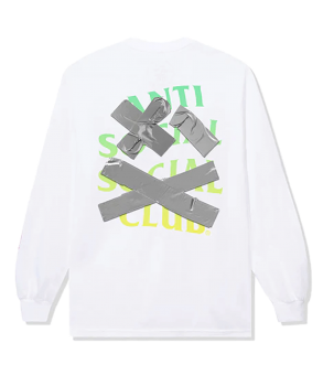 ASSC Cancelled Wink Face White Longsleeve