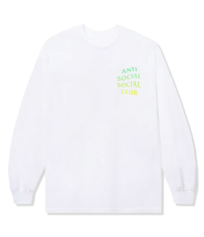 ASSC Cancelled Wink Face White Longsleeve