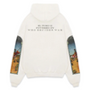 WHO DECIDES WAR Cowboy Stained Glass White Hoodie