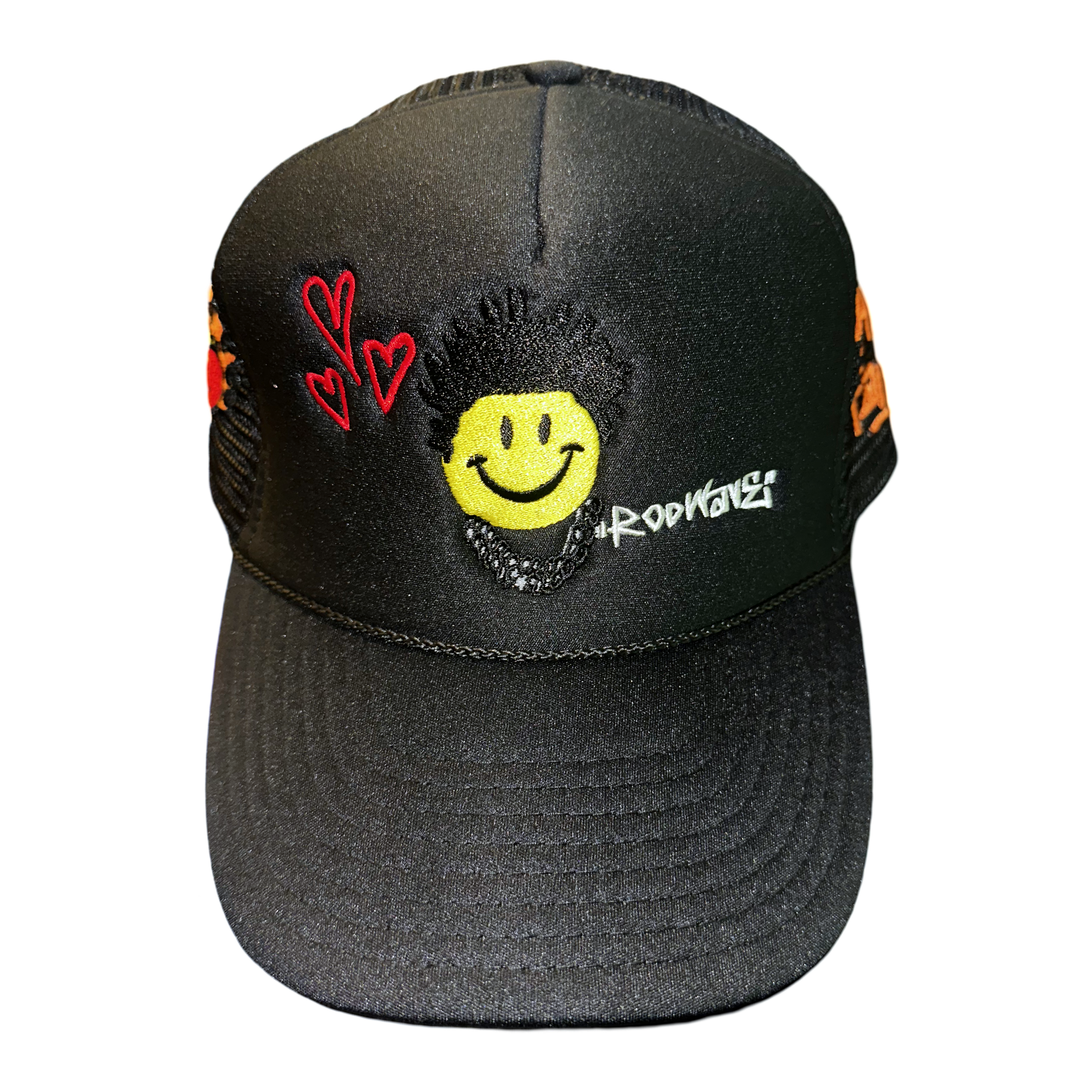 ROD WAVE For The Fans Black Trucker Hat