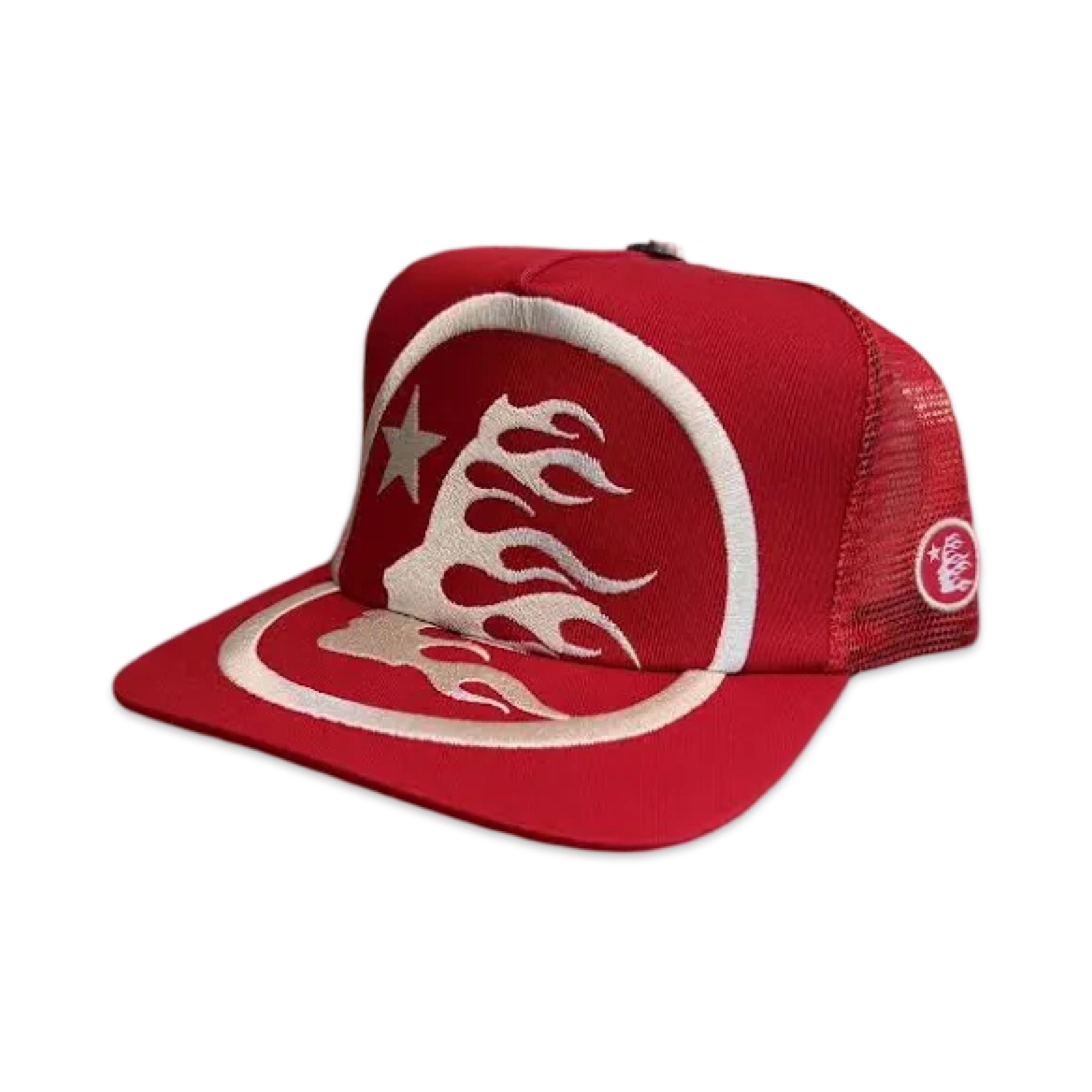 HELLSTAR Red Logo Embroidered Hat