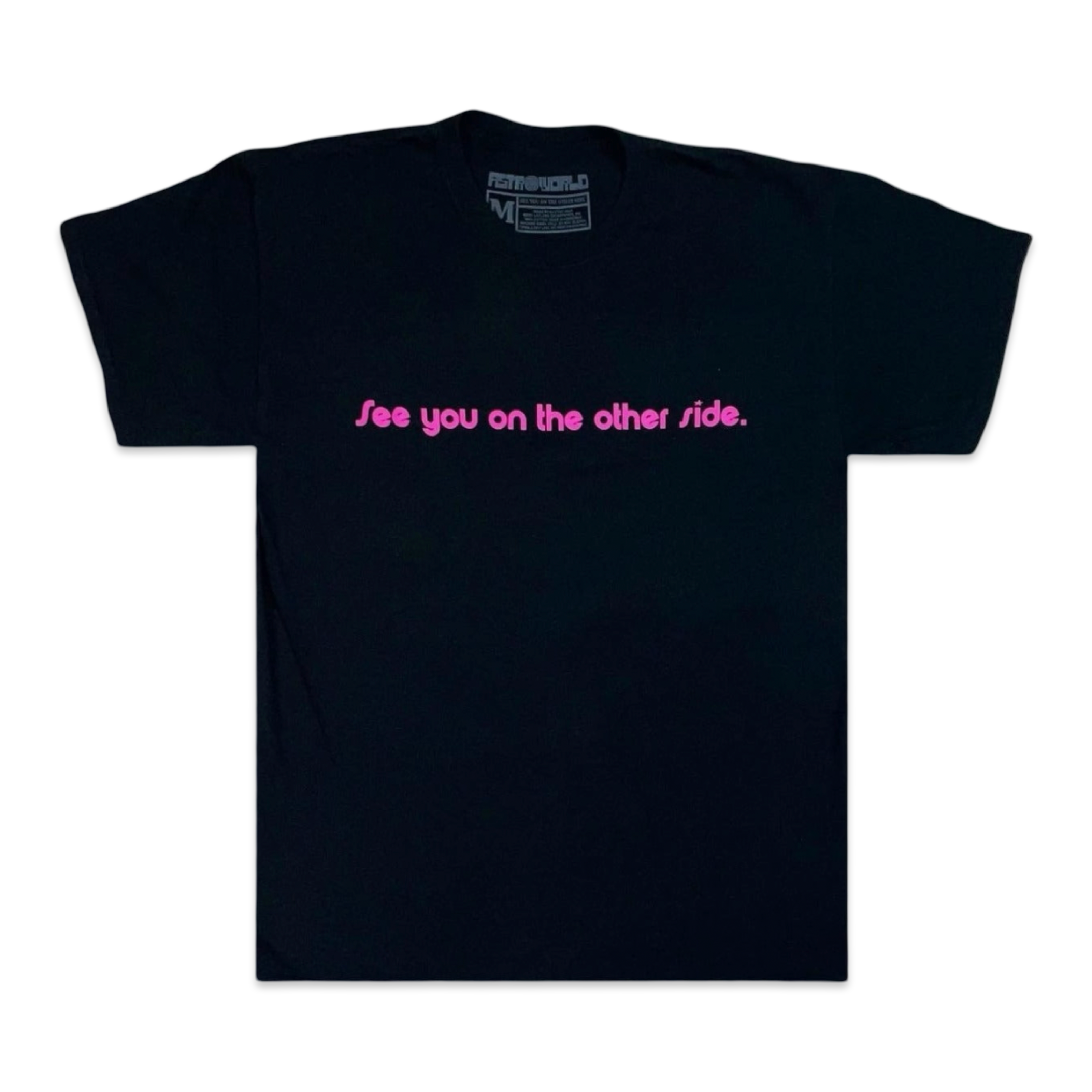 Travis Scott Utopia Lollipop Black Tee