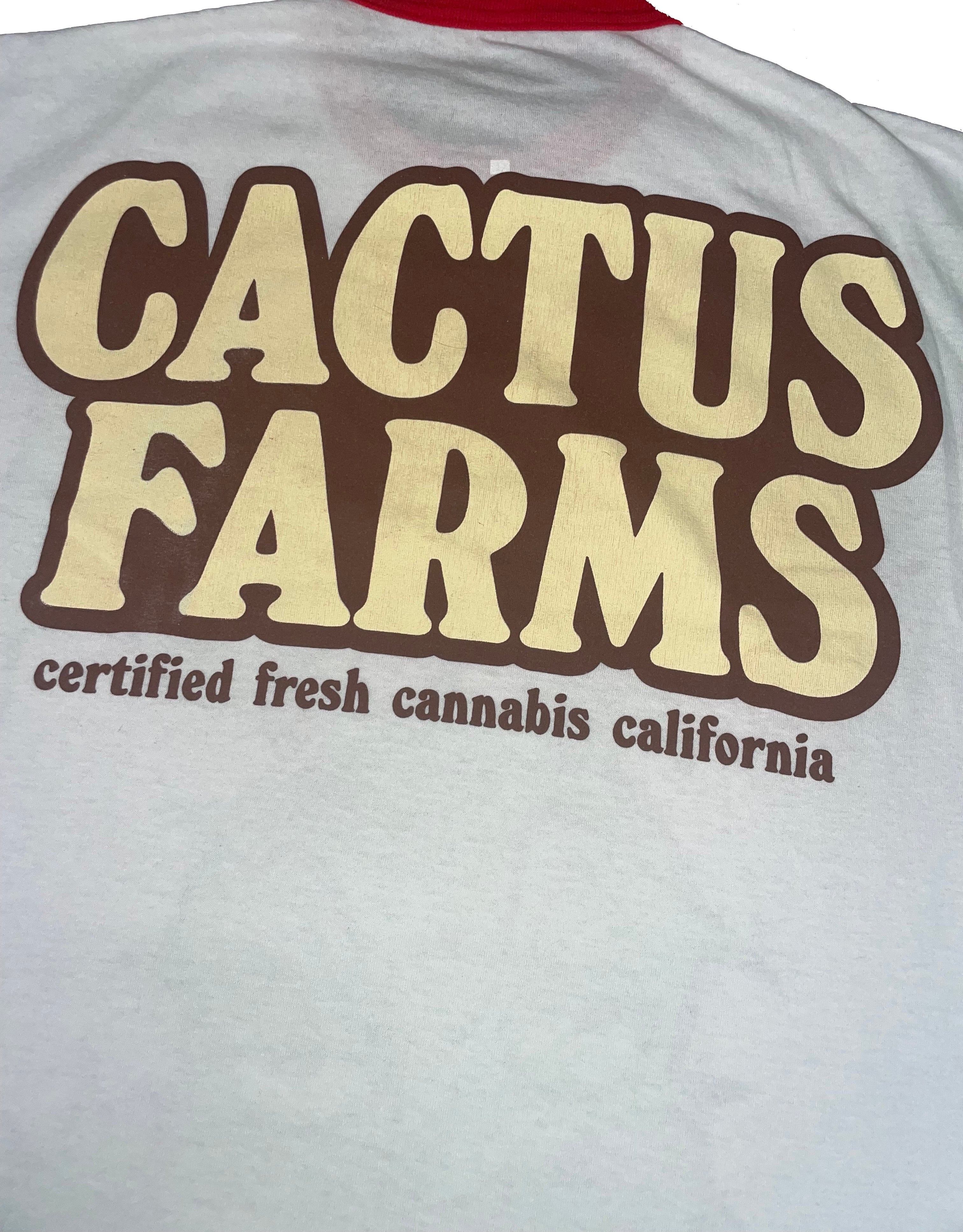 TRAVIS SCOTT Friends & Family Unreleased Cactus Farms Green Bunny White Tee