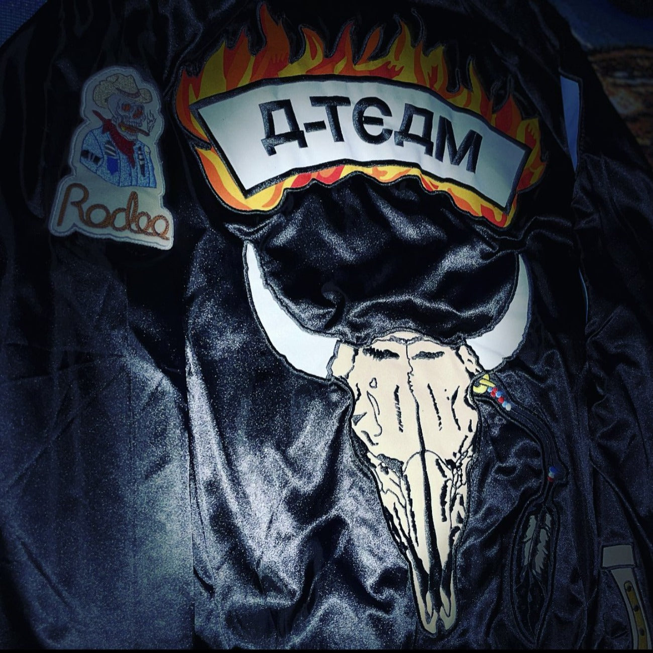 A-Team Rodeo Black Varsity Jacket