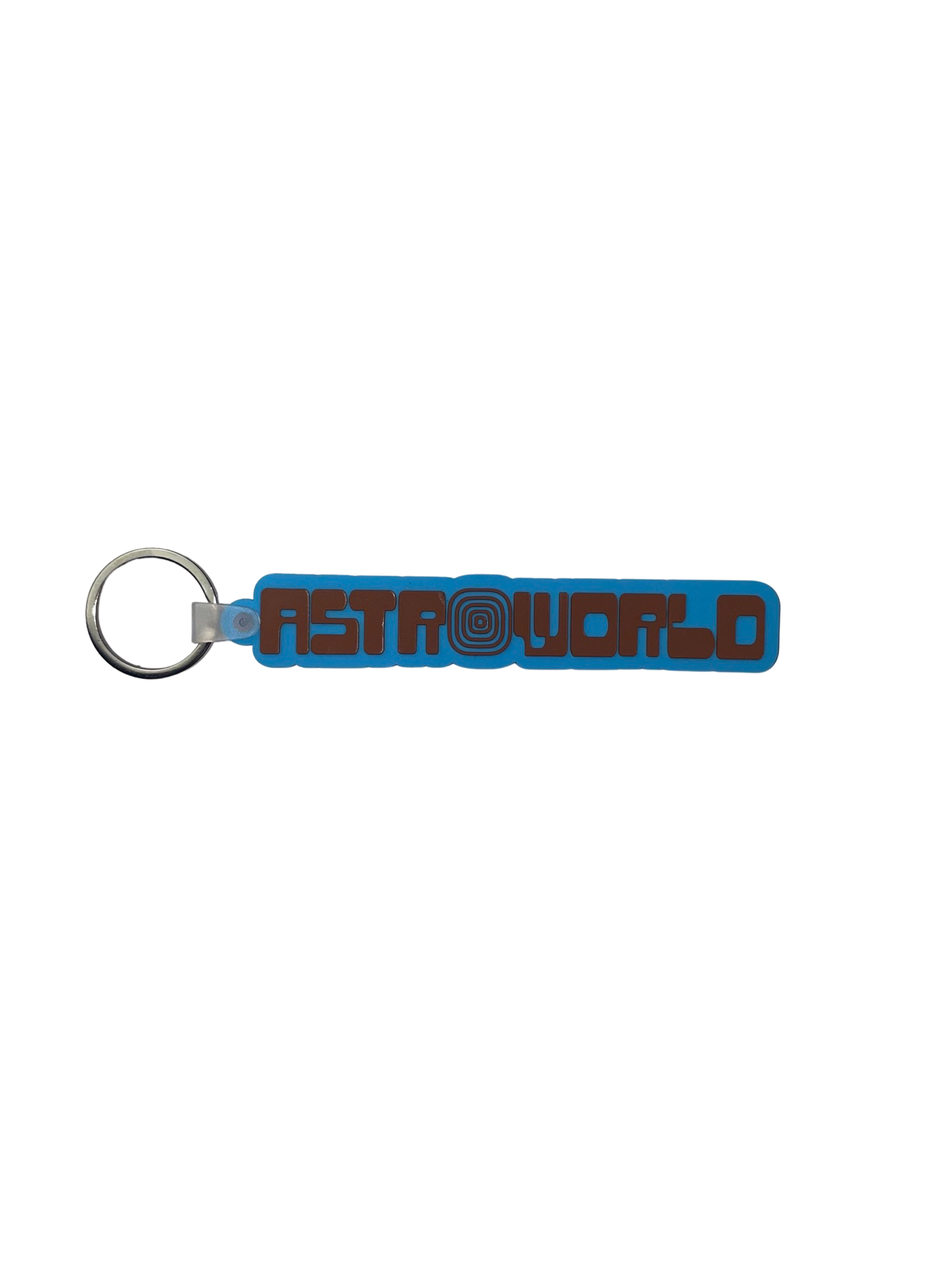 Unreleased TRAVIS SCOTT Astroworld Blue Logo Keychain