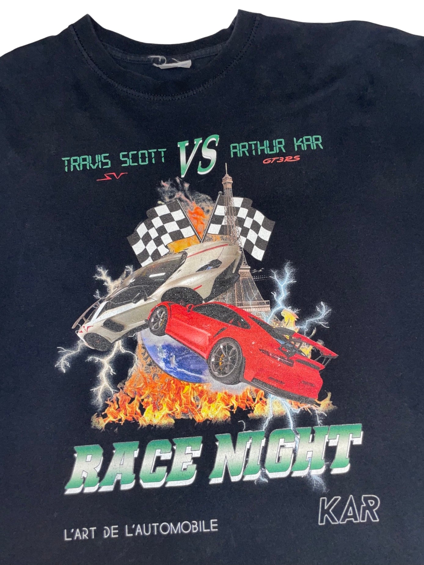 F&F Travis Scott x Arthur Kar Race Tee