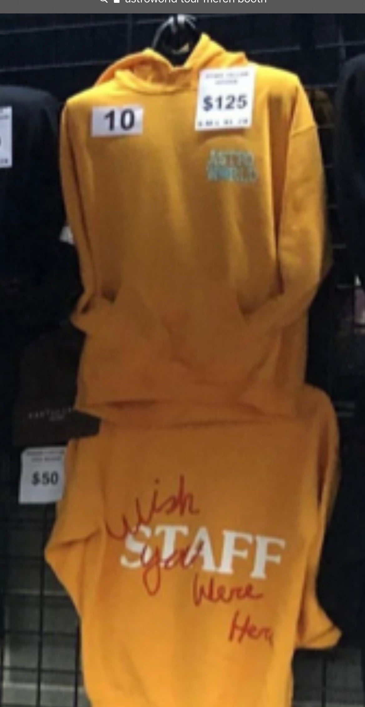 Astroworld Tour Staff Hoodie