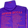 TRAVIS SCOTT Birds Eye View Tour Reflective Purple Hoodie