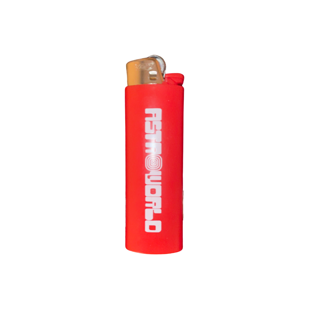 Unreleased TRAVIS SCOTT Astroworld Red Logo Lighter