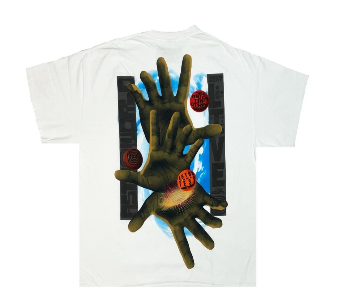 Travis Scott Utopia Three Hands T-Shirt