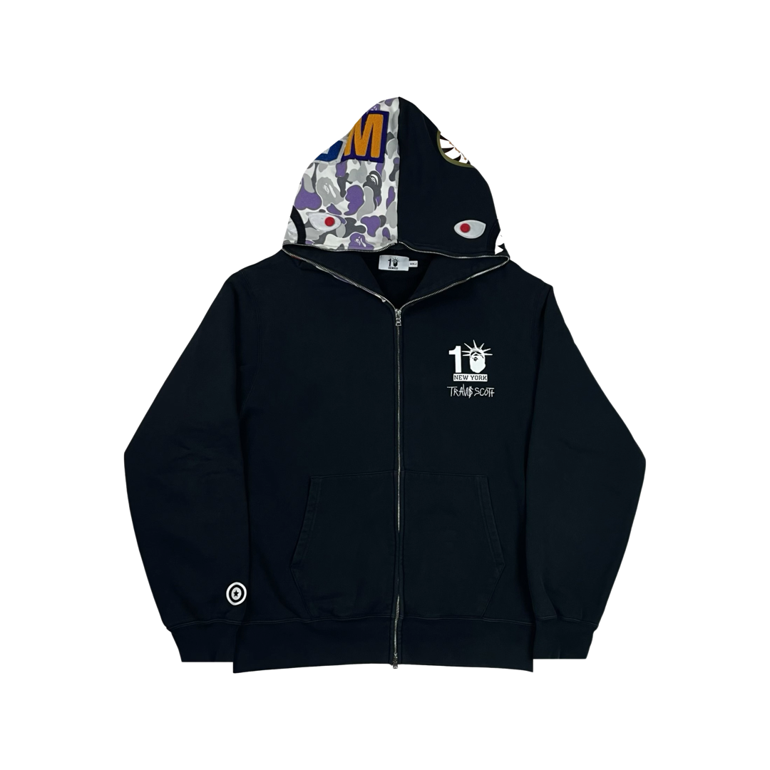 Travi$ x BAPE 10th Year Anniversary Hoodie