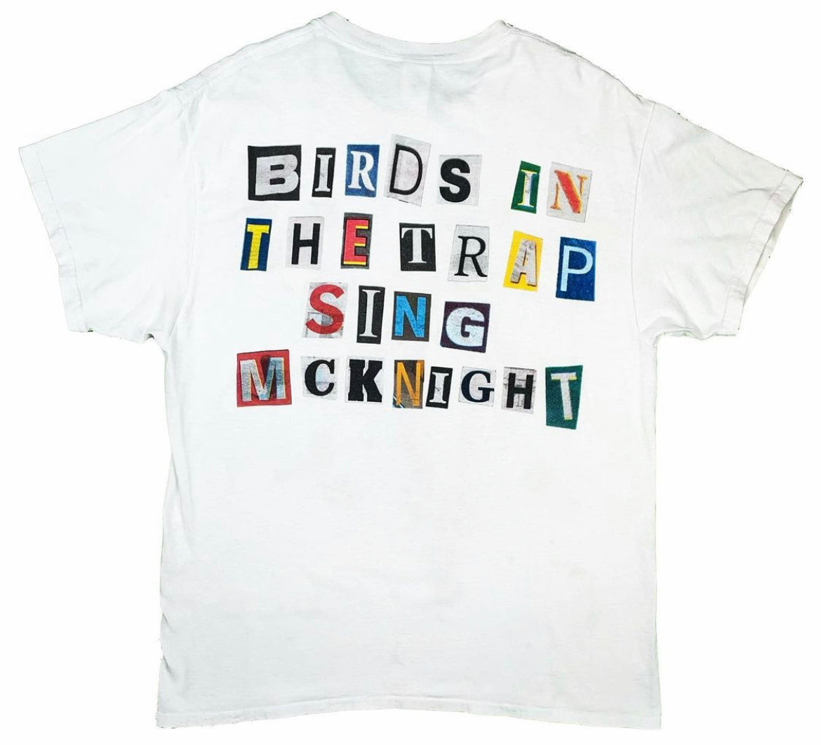 Birds Lettering T-Shirt