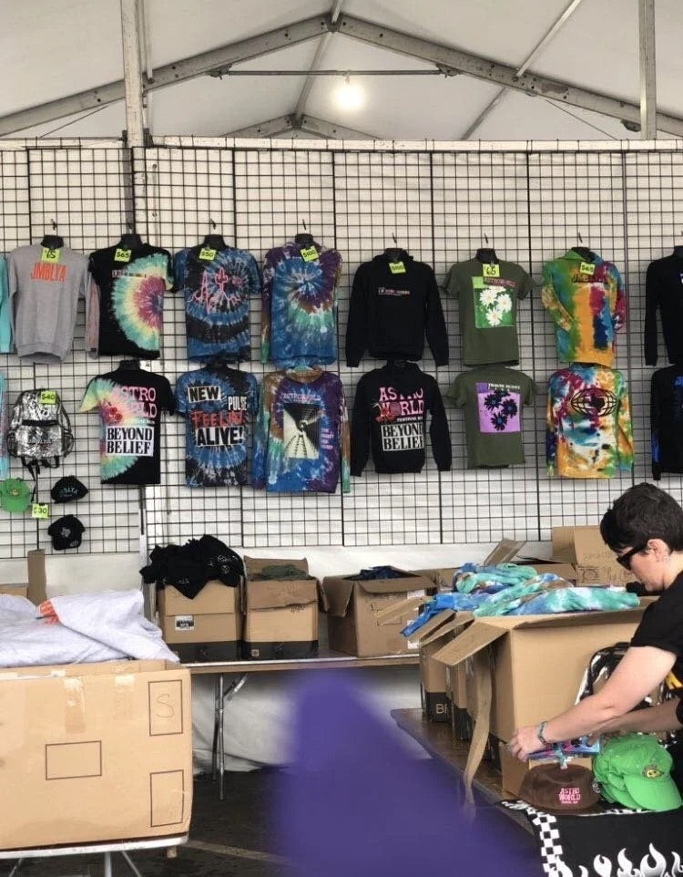 Astroworld Fest Run Dallas Tie Dye Tee