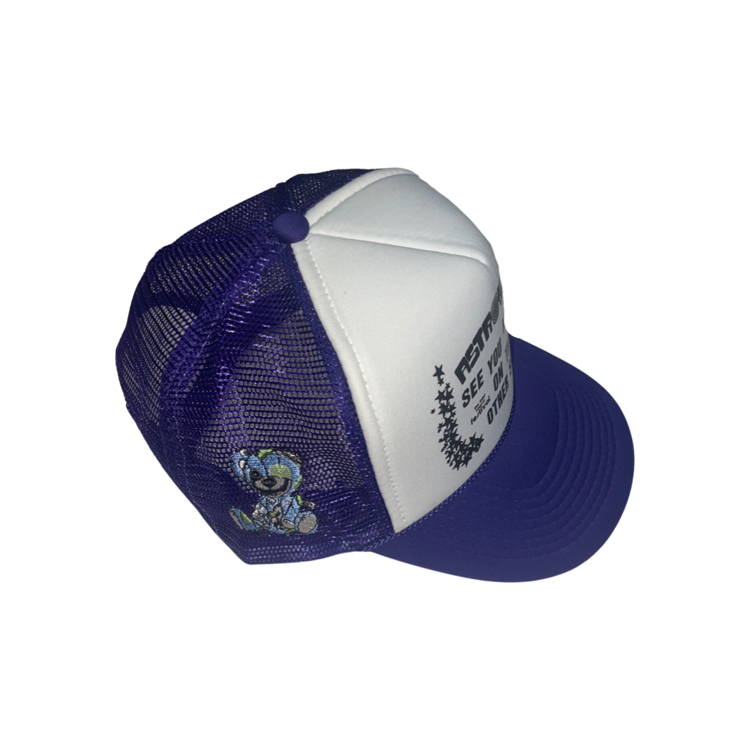 Astroworld Fest Purple Trucker Hat