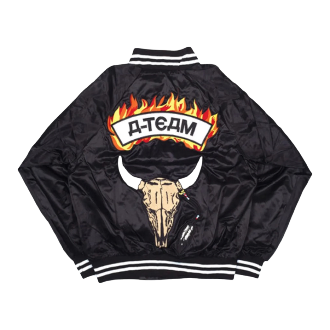 A-Team Rodeo Black Varsity Jacket