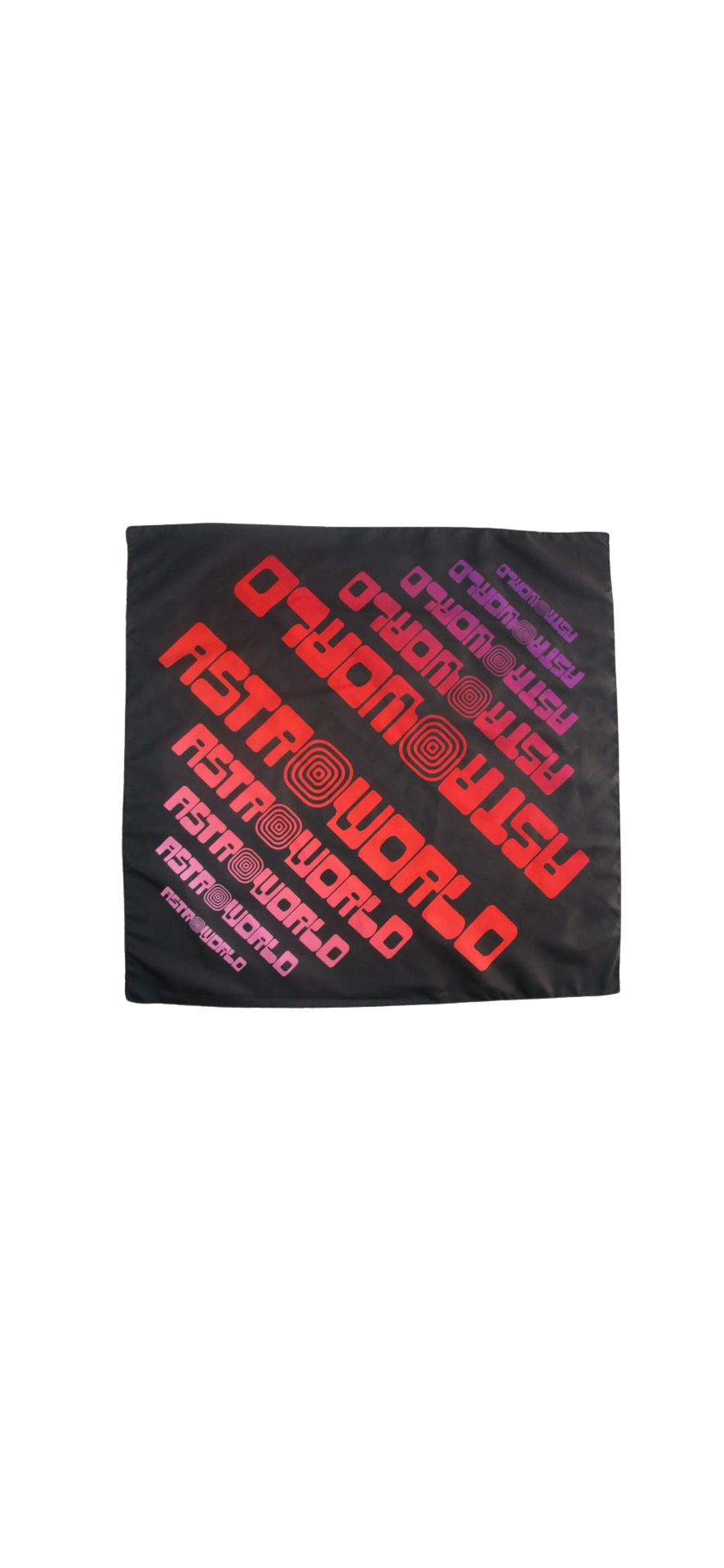 Unreleased TRAVIS SCOTT Astroworld Bandana V2