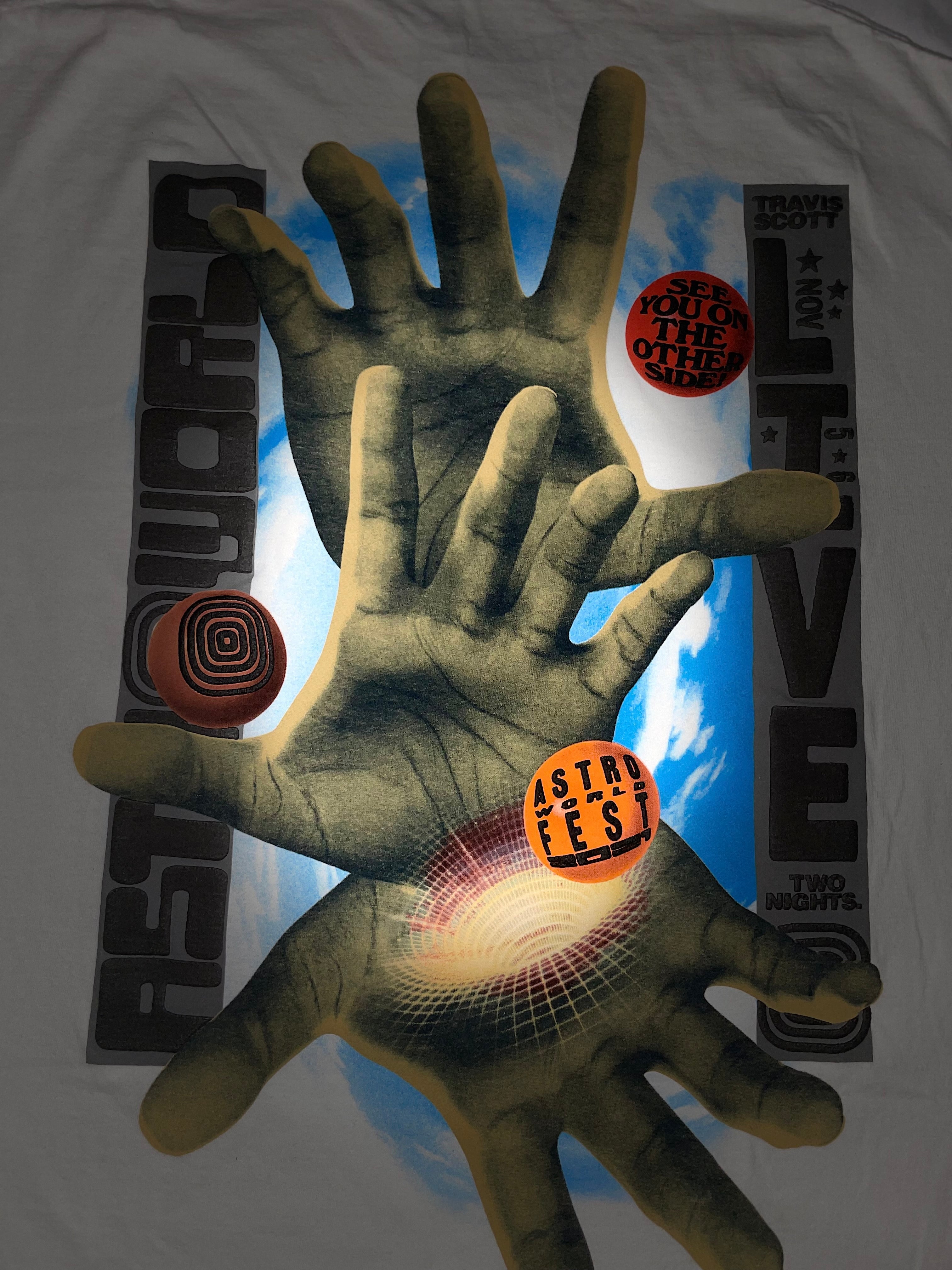 Travis Scott Utopia Three Hands T-Shirt