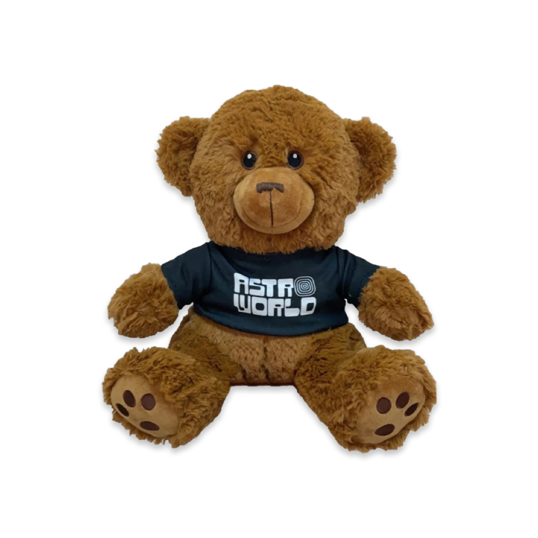 Unreleased TRAVIS SCOTT Astroworld Brown Stuffed Bear