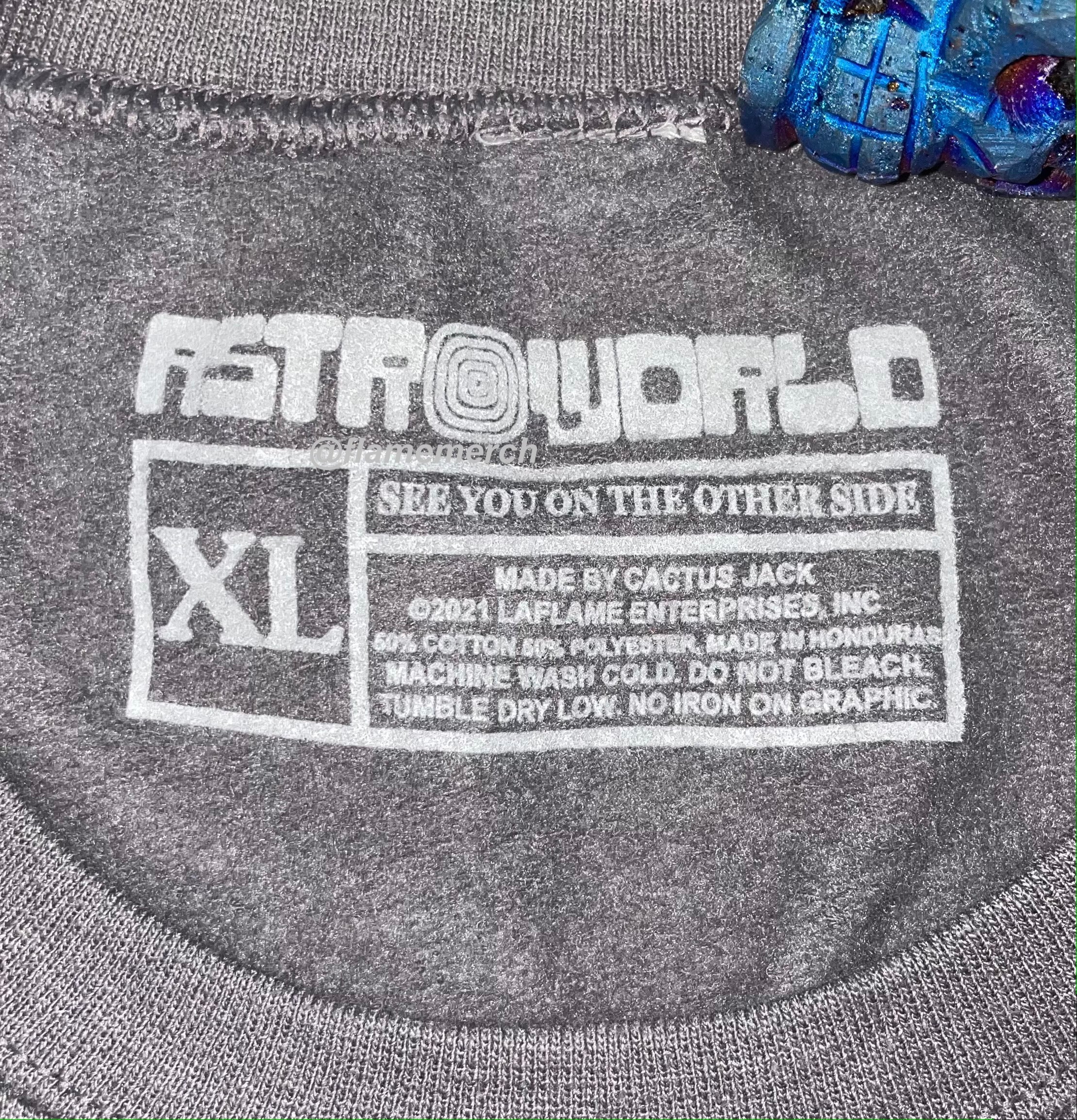 Astroworld Festival 2021 Gray Utopia Crewneck