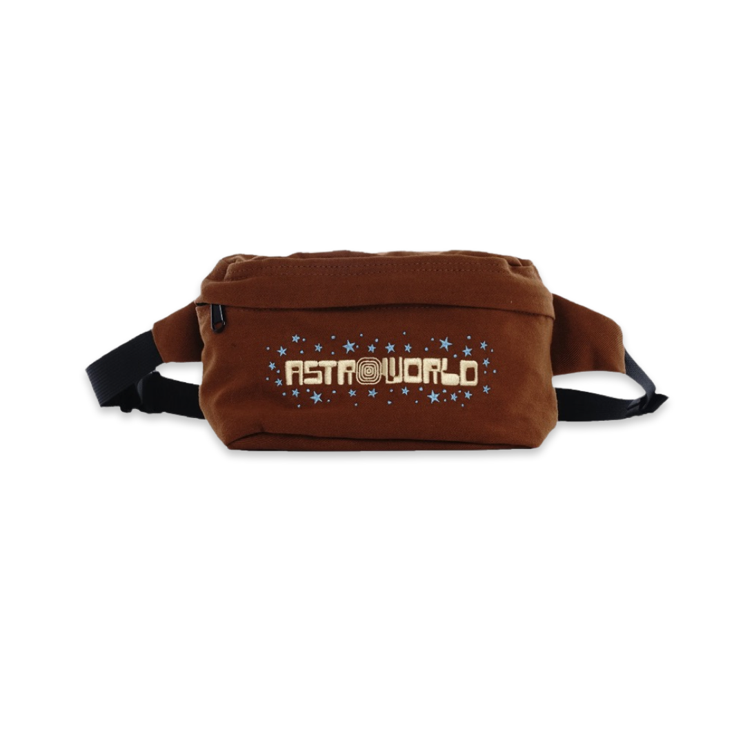 Unreleased TRAVIS SCOTT Astroworld Brown Fanny Pack