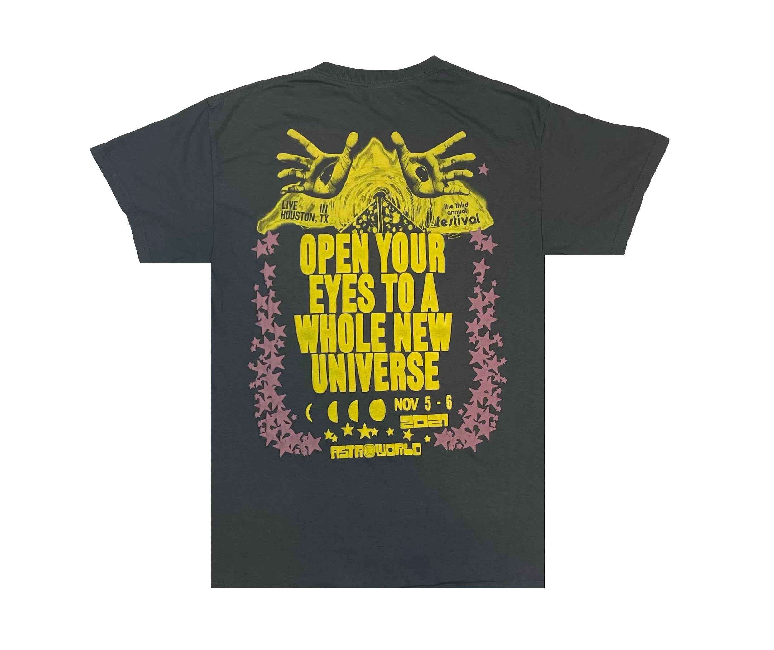 Astroworld Festival 2021 Open Your Eyes T-Shirt